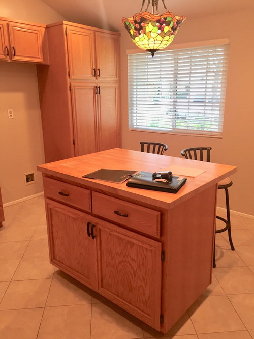 Orange Oak Want Farmhouse Look