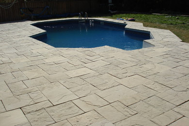 This is an example of a traditional pool in Toronto.