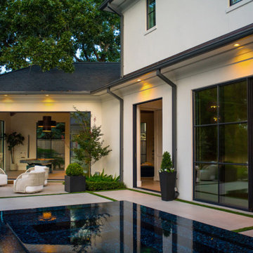 Landscape and negative edge pool