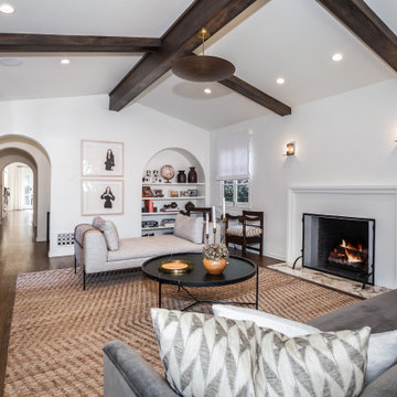 Transitional Spanish Colonial Addition and Remodel