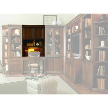 Hooker Furniture 258-70-437 40"W Hardwood Shelving - Cherry Veneer