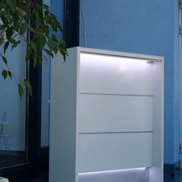 Valde Straight Reception Desk, White by MDD Furniture