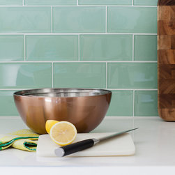Modwalls Surf 3x6 Glass Subway Tile - タイル