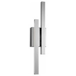 elan - Idril LED Wall Sconce, Chrome - At elan, our passion is art and our medium is light; one that elevates a space and everything in it. With each piece in our collection, we create modern sculptures that define a room and your style, while bringing that all-important light to a space. It can make it bolder, softer, more inviting, or simply make an impression. We do it so you can choose that one perfect piece that you've been dreaming about that connects you and your space. Elan is backed by Kichler's commitment to quality and extensive support network. The collection uses only high-end materials and distinctive finishes, and many items are built around Integrated LED. technology.