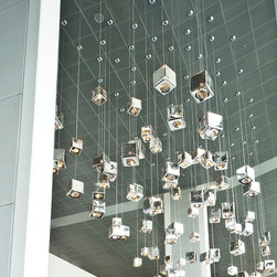 H20 Cube Pendant Lamp by Viso - Pendant Lighting