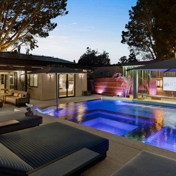 Mira Montana - Front Yard Infinity Pool, Zen-Inspired Design