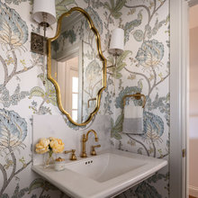 Wallpaper Office Bath