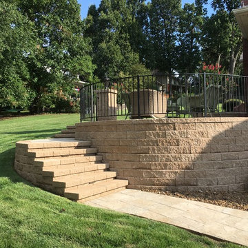 Hardscape project Springdale