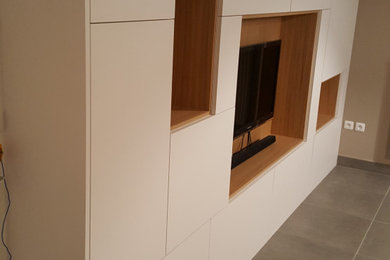 Réalisation d'une maison minimaliste.