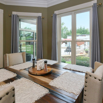 Double Hung Windows in Stylish Dinette - Renewal by Andersen Georgia