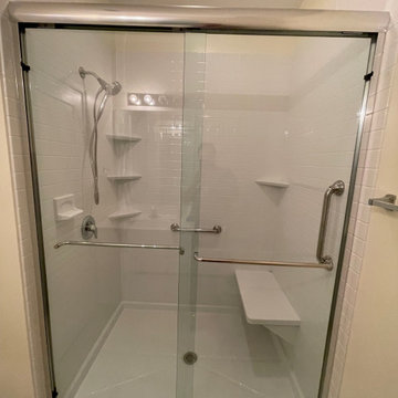 "Subway Tile" Shower Panel Install