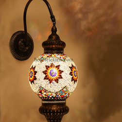 Turkish Style Mosaic Lighting Wall Sconce - Wall Sconces