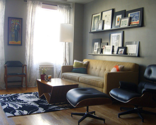 Shelves Over Sofa | Houzz