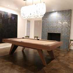 Trigon High End Custom Billiards Table - Game Tables