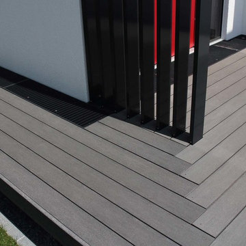 Detailansicht WPC Terrassendielen