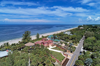 Just Listed:  Beachfront home in Englewood for $1,995,000.