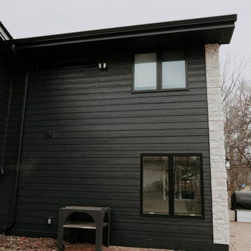 James Hardie Shou Sugi Ban Black Siding