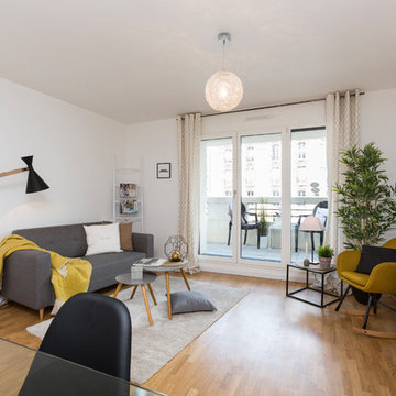 Aménagement d'un appartement témoin à Levallois (92)