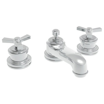 Newport Brass 1600 Miro Double Handle Widespread Lavatory Faucet - Polished