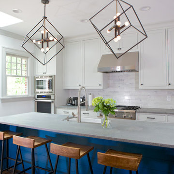 Striking Transitional Style Addition in Atlanta