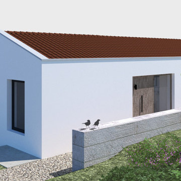 Vivienda P_fachada de acceso