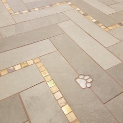 Beautiful, Simple Floor Installation - Mosaic Tile