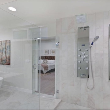 Dual Jetted Shower Systems