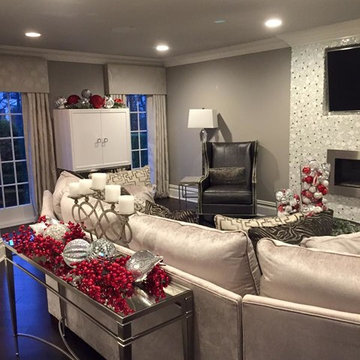 Veronica Pluta Decorates Client's Home For The Holidays!