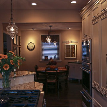 Classic Philadelphia Kitchen Remodel | Elegant Cream Cabinetry & Granite Counter