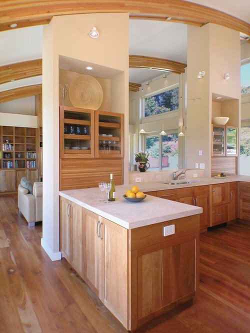 Best Cherry Cabinets Kitchen Design Ideas & Remodel ...