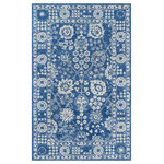 Momeni - Momeni Cosette Hand Tufted Traditional Area Rug Blue 3'6" X 5'6" - The intricate ornamentation of this traditional area rug is rich with regal embellishment. Moroccan-inspired arabesques and medallions recall the repeating patterns of antique encaustic tiles, filling the floor with captivating designs that are beautiful to behold. Hand-tufted construction enhances the artisanal beauty of each floorcovering with an enduring quality woven from natural wool fibers.
