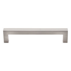 Top Knobs  -  Square Bar Pull 5 1/16" (c-c) - Brushed Satin Nickel