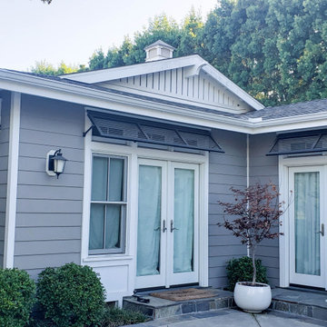 Aluminum Bahama Shutters in North Tustin, California