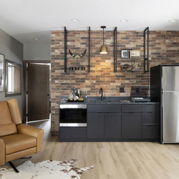 Outbuilding with Lofted Home Office & Lounge | Rural Minnesota