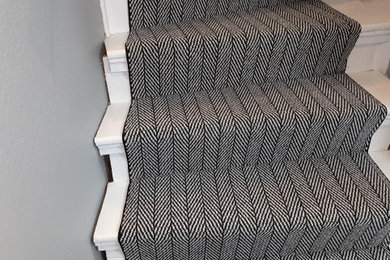 Trendy staircase photo in Portland