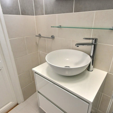 Rénovation d'une salle de bain et d'un WC dans un appartement de Bois-Colombes
