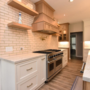 Inset White Oak-Dove White
