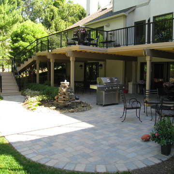 Salt Lake City Paver Patio & Deck