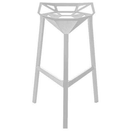 Web Stool 26", White