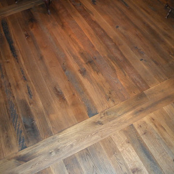Reclaimed White Oak Fumed with Penetrating Oil