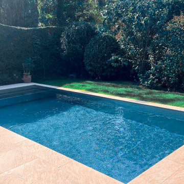 Piscine Privée Inox 7,4 x 3,5 x 1,4