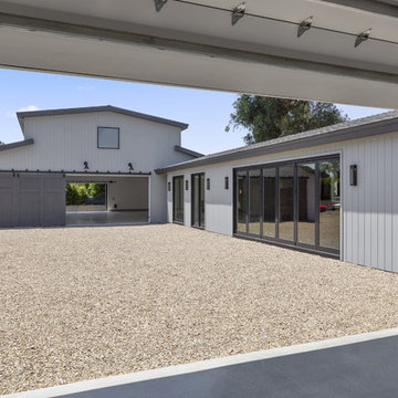 Custom Showcar Barn & 2nd Dwelling Ranch House Addition