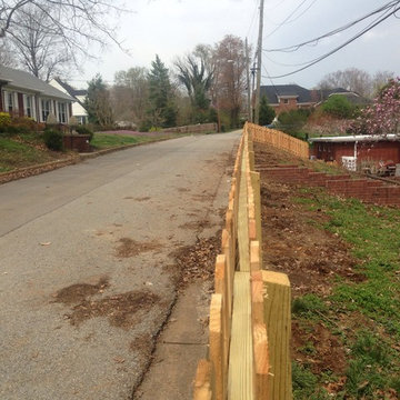 Cedar Picket Fence