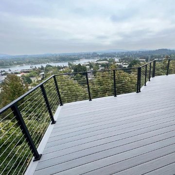 Second Story Decking | Cable Railing
