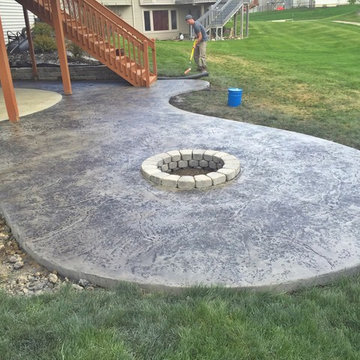 Decorative Stamped Patio