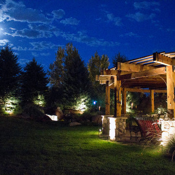 Rustic Pergola Patio - Severence, CO