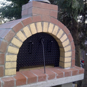 The Tildsley Family Wood Fired Pizza Oven in Massachusetts
