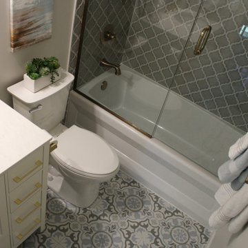 Mediterranean Style Bathroom Remodel
