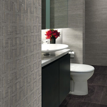 Emil Silverstone Marrone and Grigio Bathroom