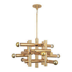 Robert Abbey - Jonathan Adler Milano Kinetic Chandelier - Chandeliers